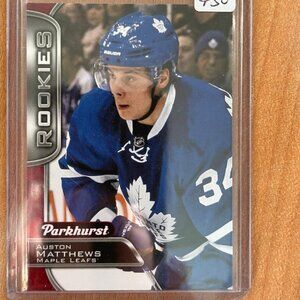 2016-17 Parkhurst Red #370 Auston Matthews Toronto Maple Leafs